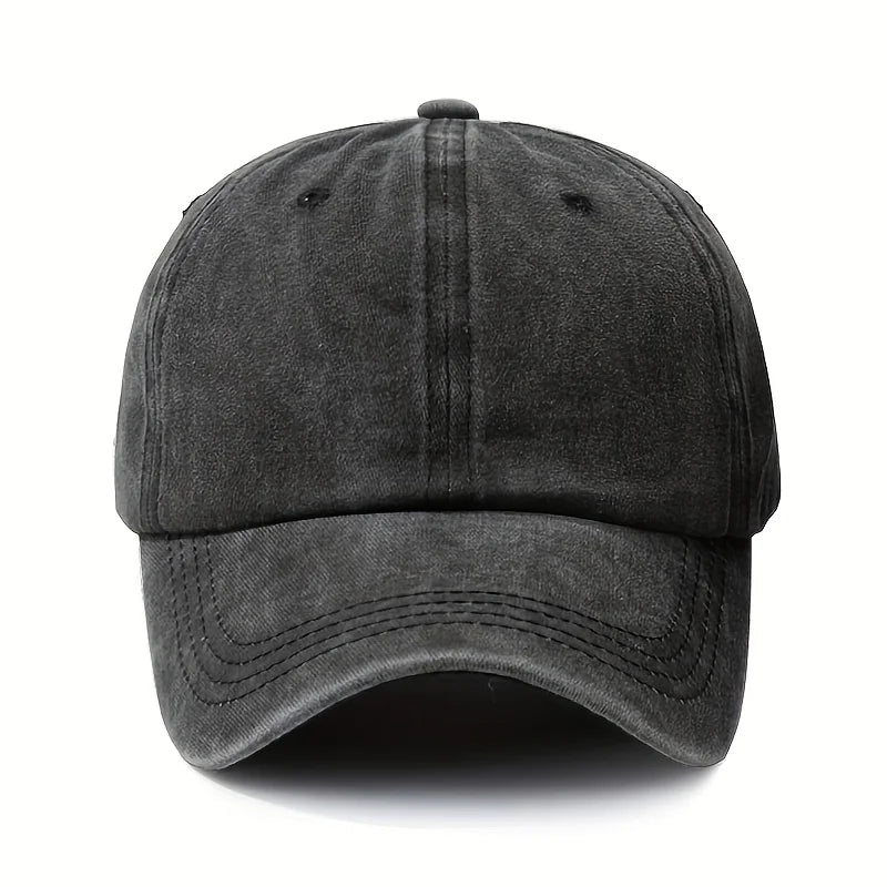 Unisex Washed Baseball Cap