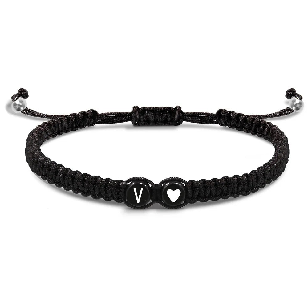 Personalised Initial Letter Bracelet – Handmade A to Z | Friendship & Birthday Gift