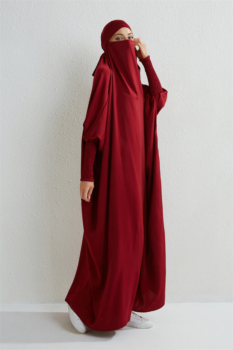 Hooded Prayer Abaya Dress