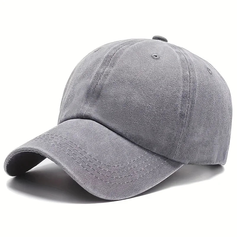 Unisex Washed Baseball Cap
