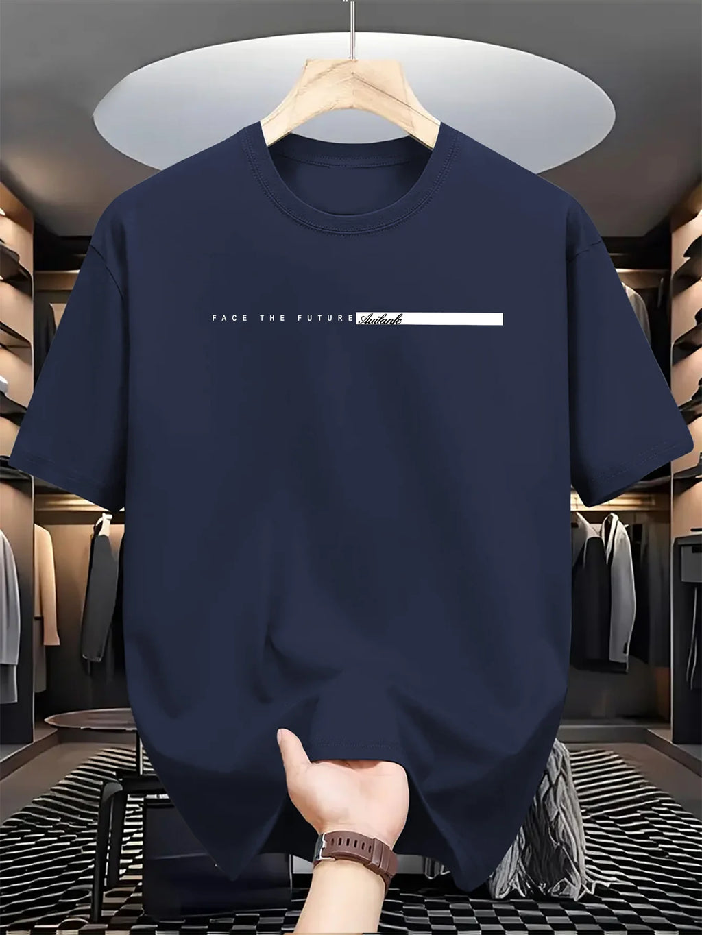 Men's Graphic Print Oversized T-Shirt