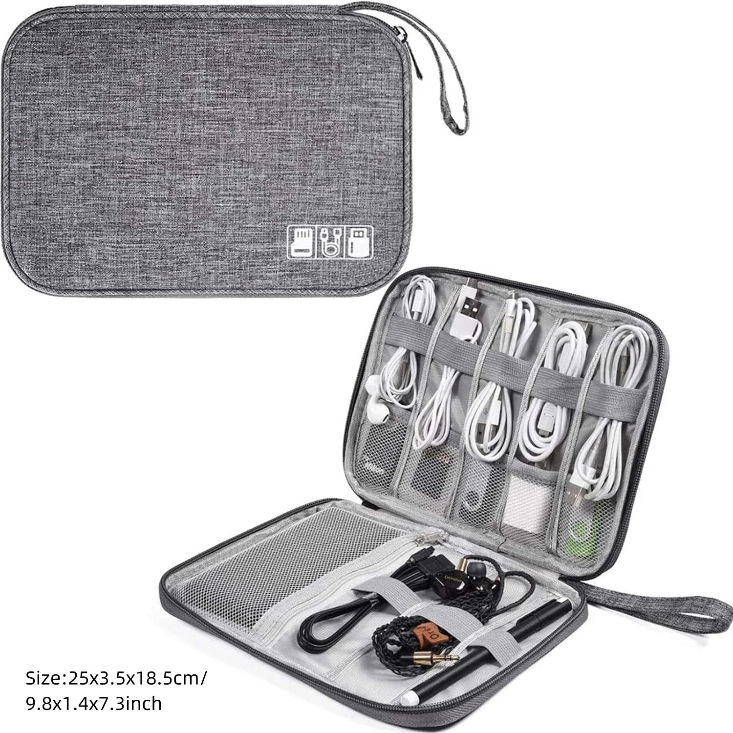 Travel Cable Organizer Bag
