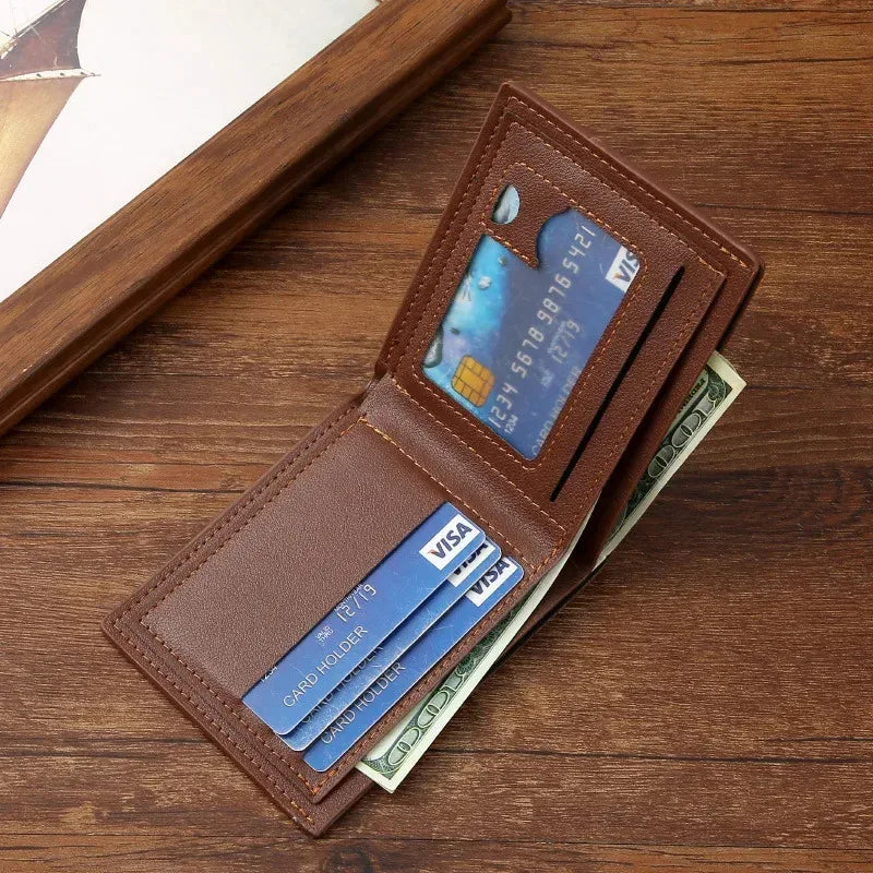 Men's Minimalist Leather Wallet
