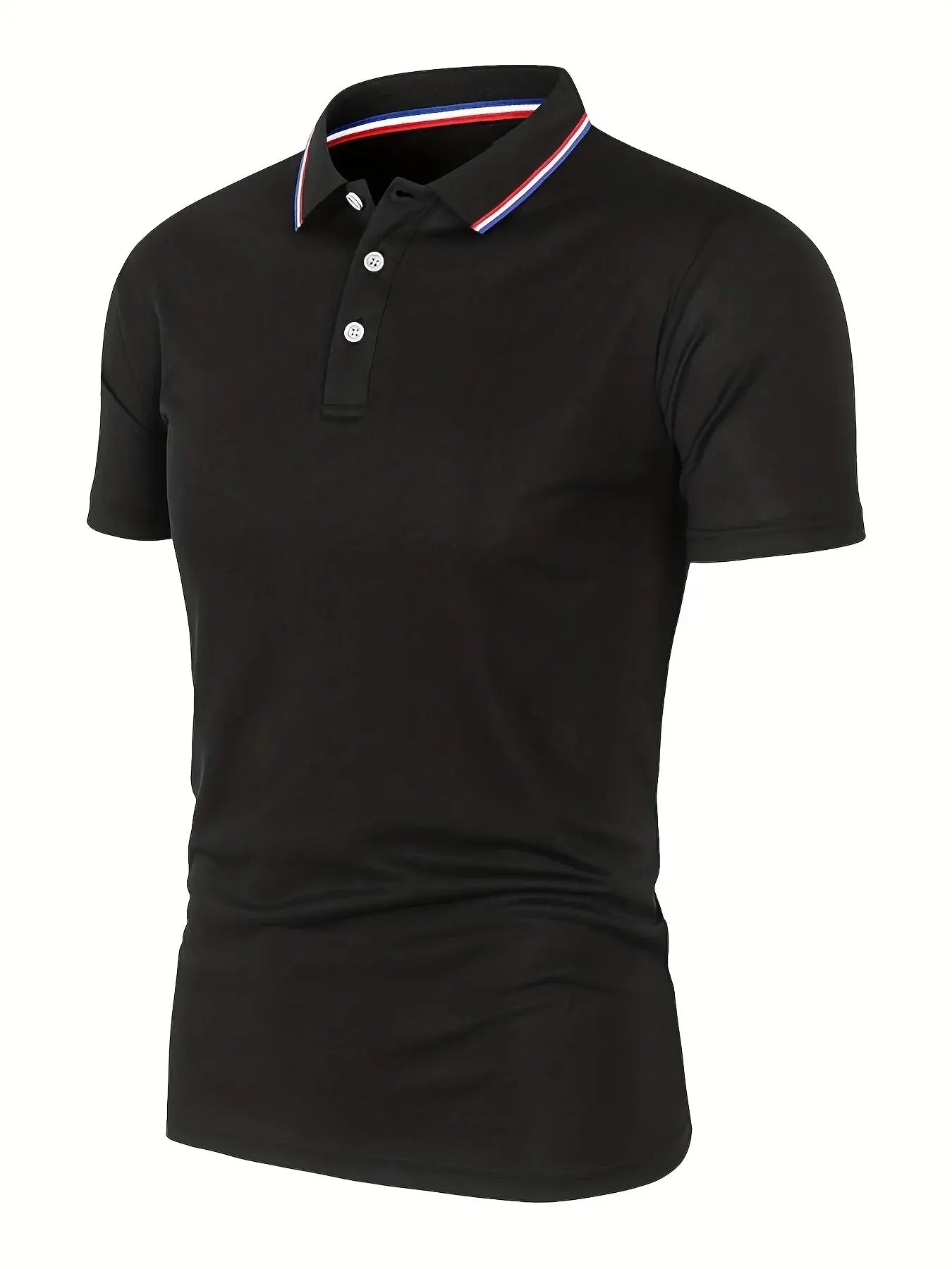 Men's Classic Black Polo Shirt
