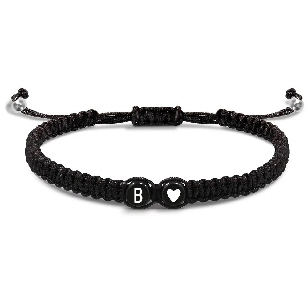 Personalised Initial Letter Bracelet – Handmade A to Z | Friendship & Birthday Gift