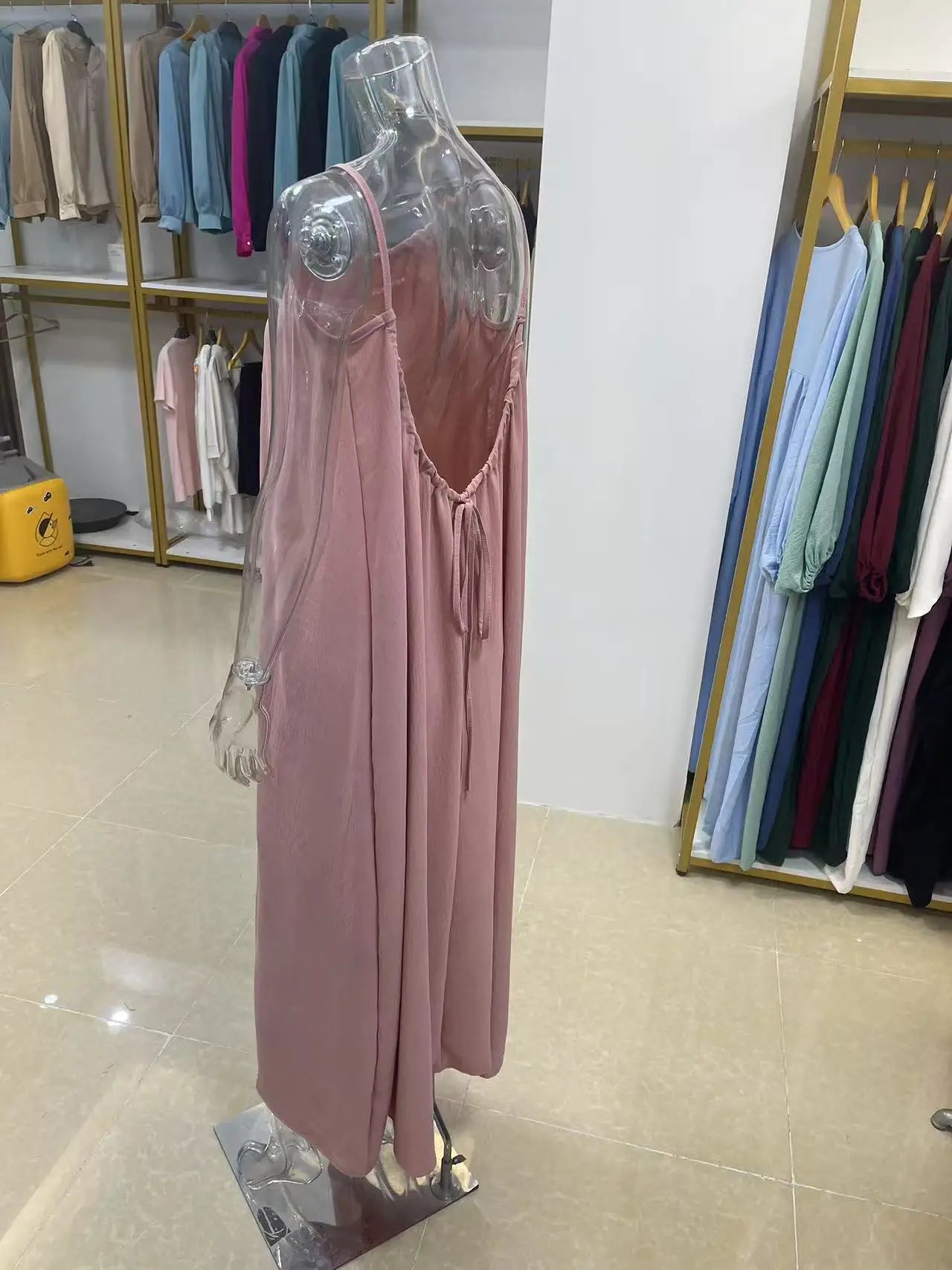 Women's Strapless Maxi Dress