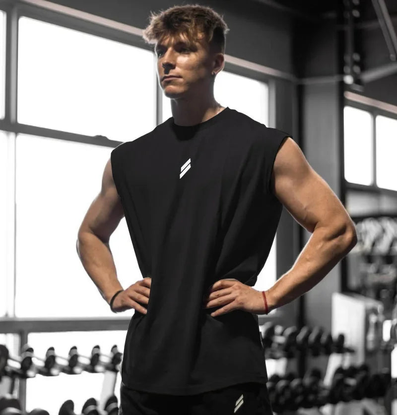 Men's Mesh Sleeveless Gym Vest