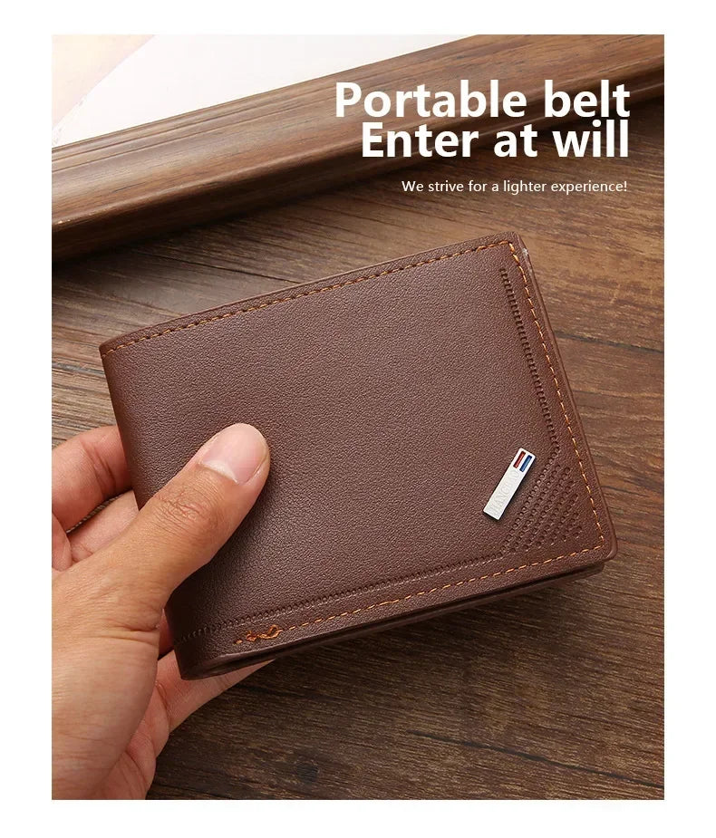 Men's Minimalist Leather Wallet