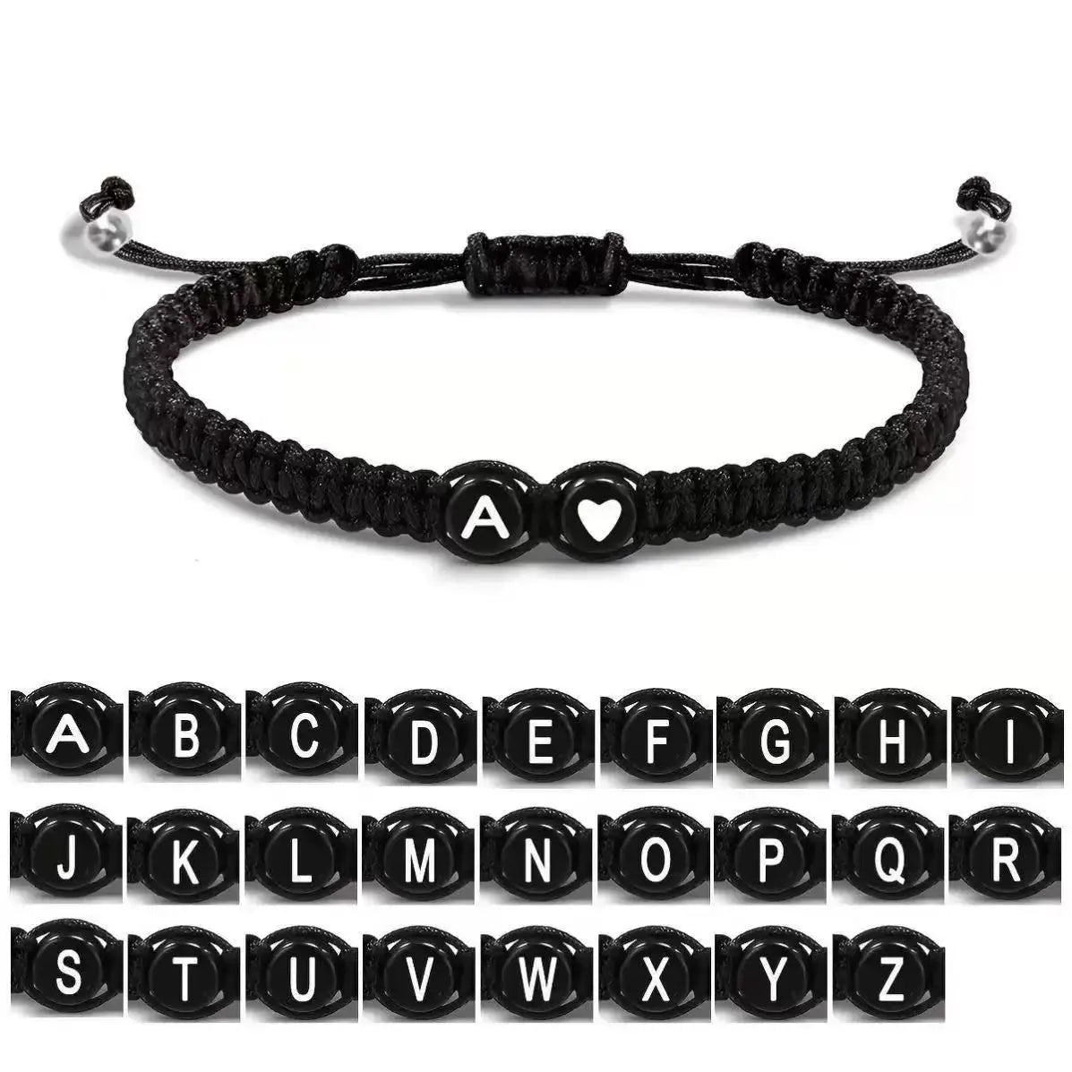Personalised Initial Letter Bracelet – Handmade A to Z | Friendship & Birthday Gift
