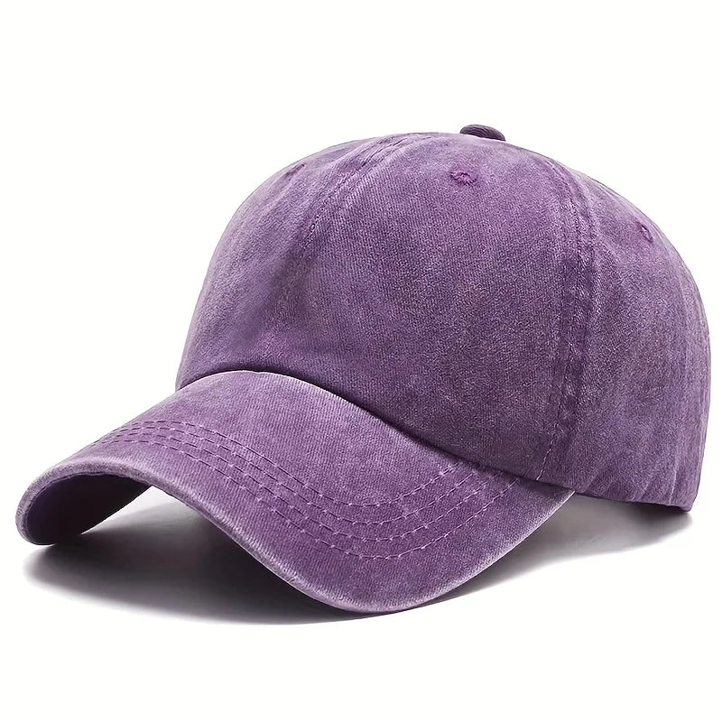 Unisex Washed Baseball Cap
