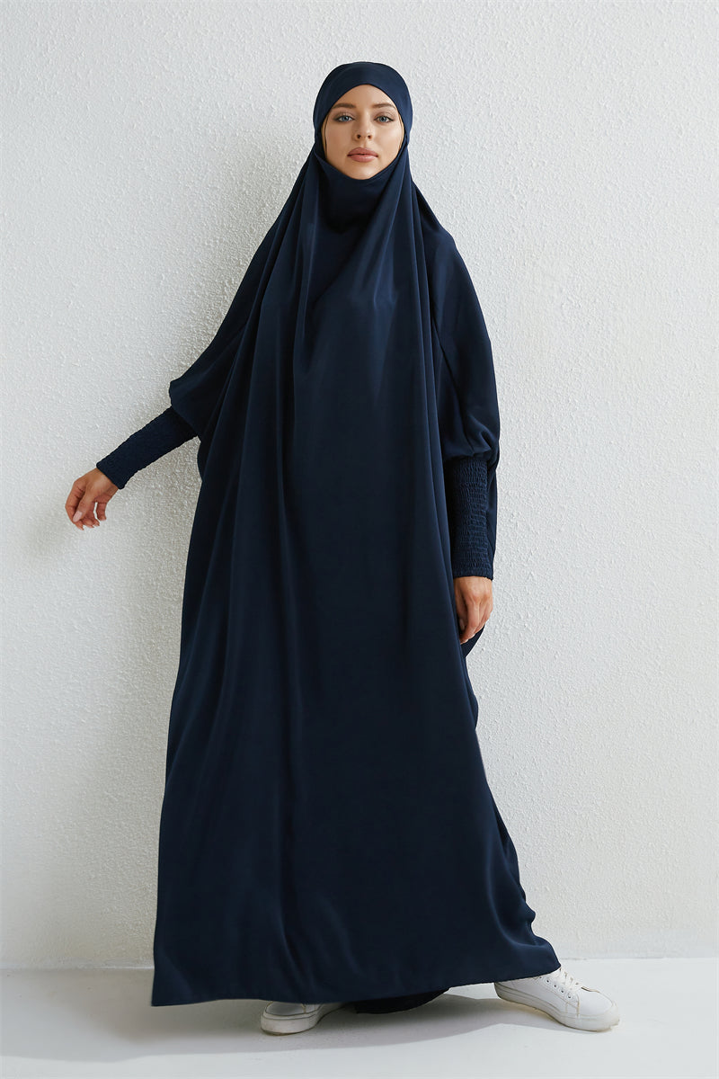 Hooded Prayer Abaya Dress