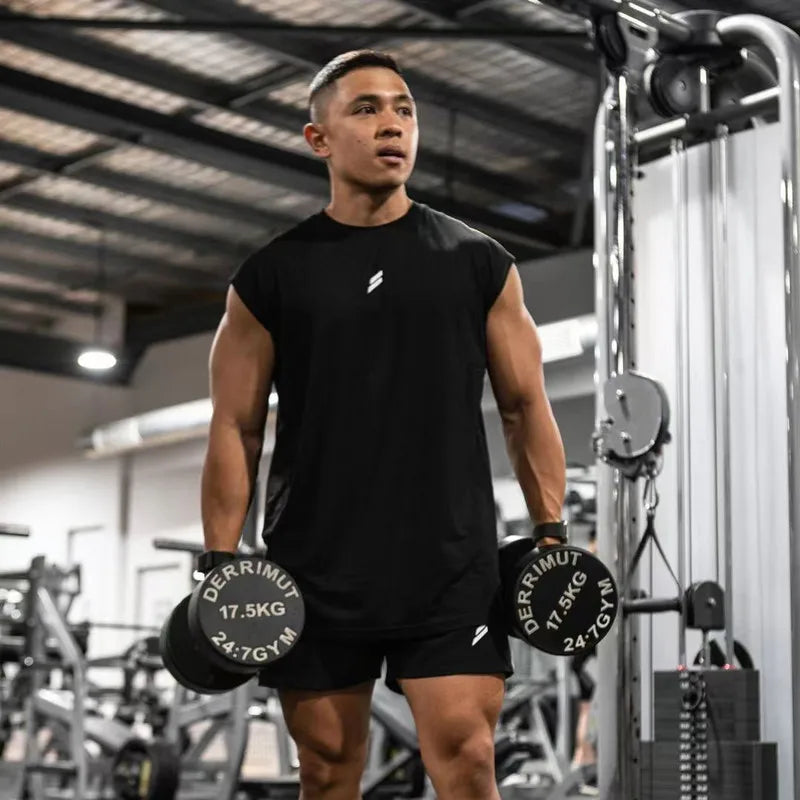 Men's Mesh Sleeveless Gym Vest