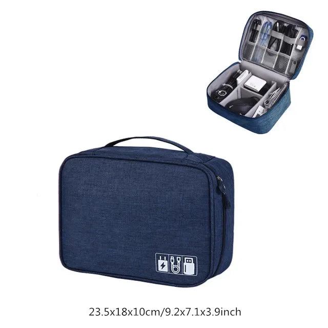Travel Cable Organizer Bag