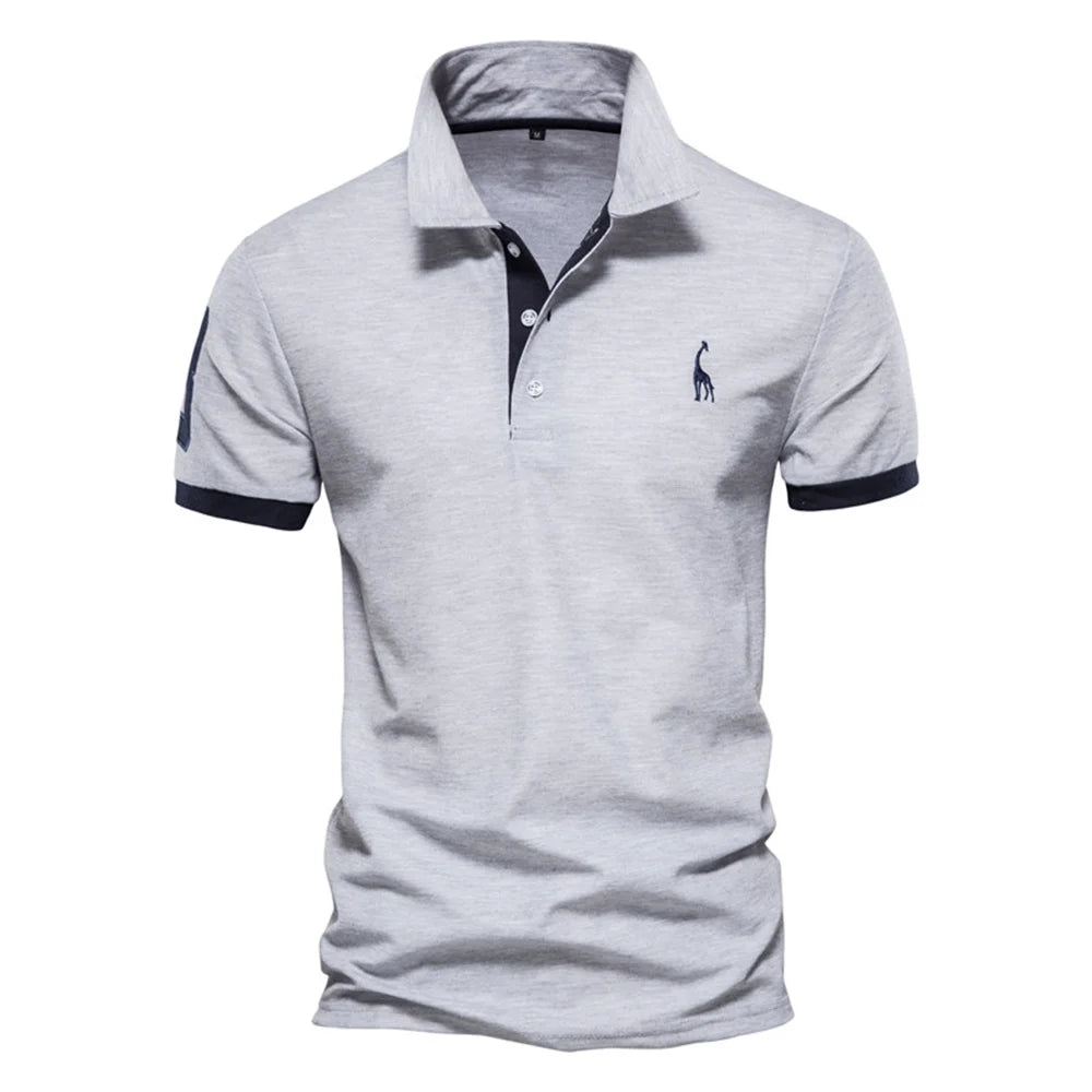 Men's Embroidered Polo Shirt