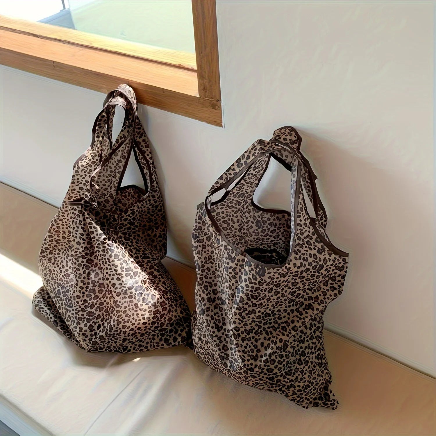 Leopard Print Tote Bag