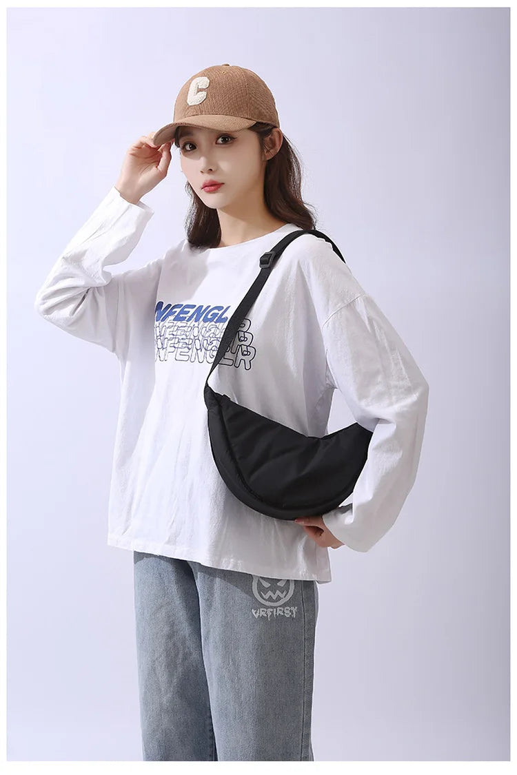 Women's Nylon Shoulder Bag