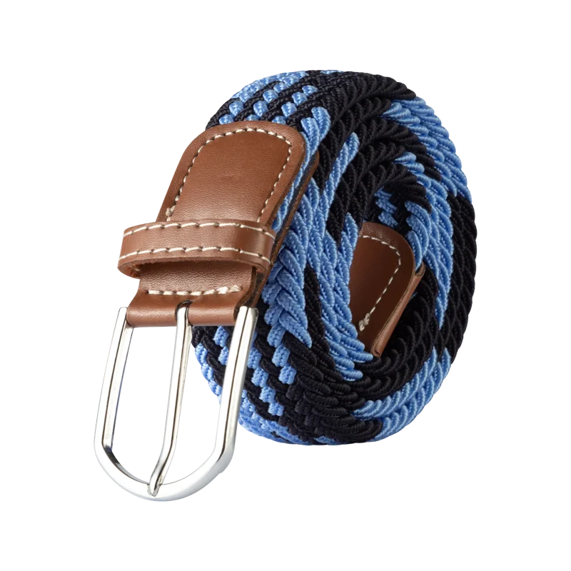 Unisex Braided Canvas Belt