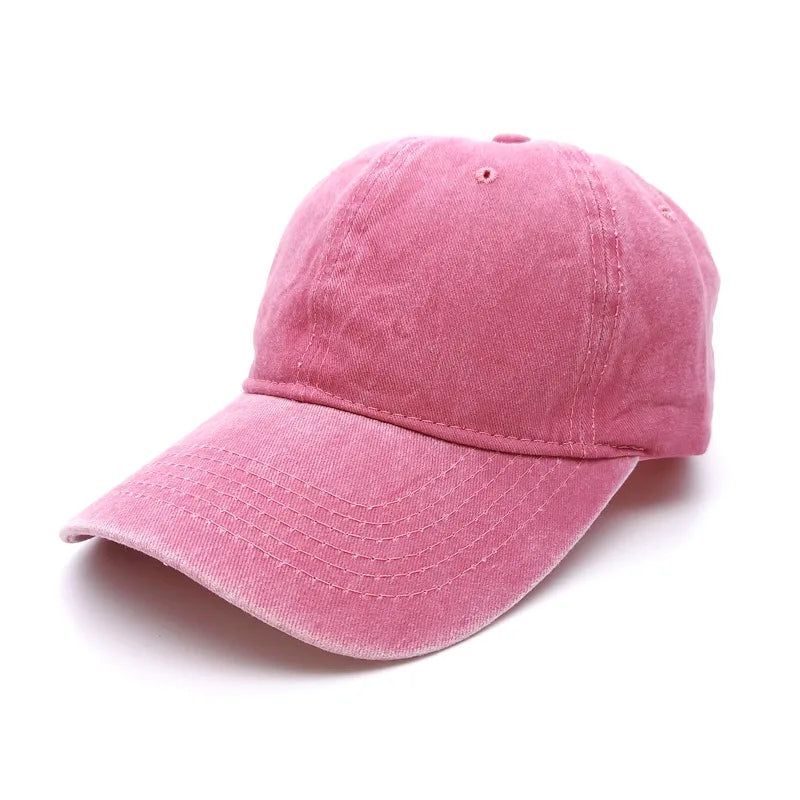 Vintage Washed Dad Cap – Adjustable Baseball Hat | Men & Women