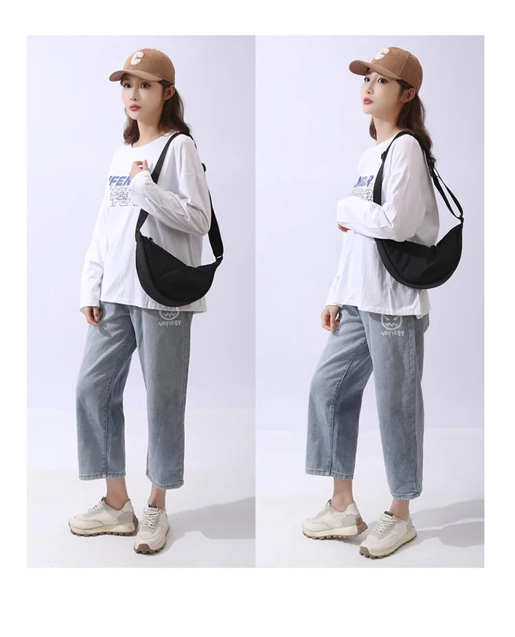 Women's Nylon Shoulder Bag