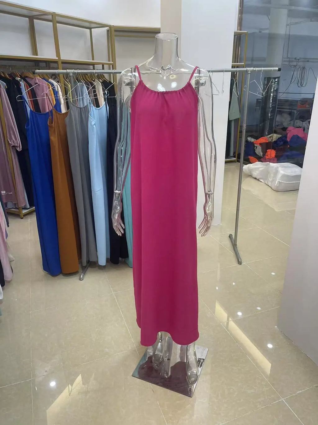 Women's Strapless Maxi Dress