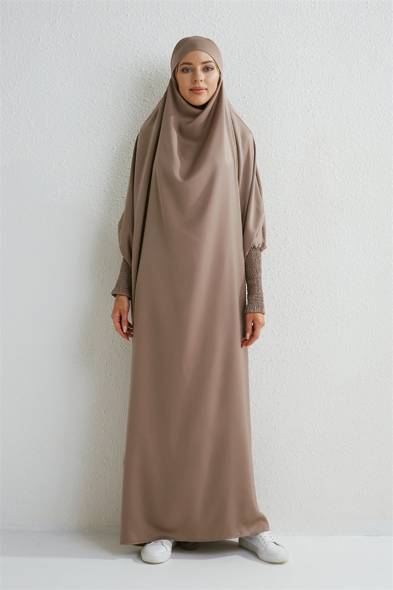Hooded Prayer Abaya Dress