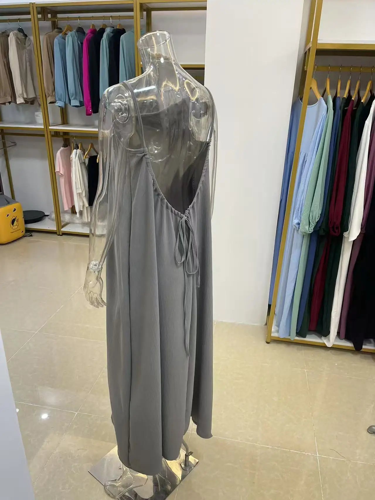 Women's Strapless Maxi Dress