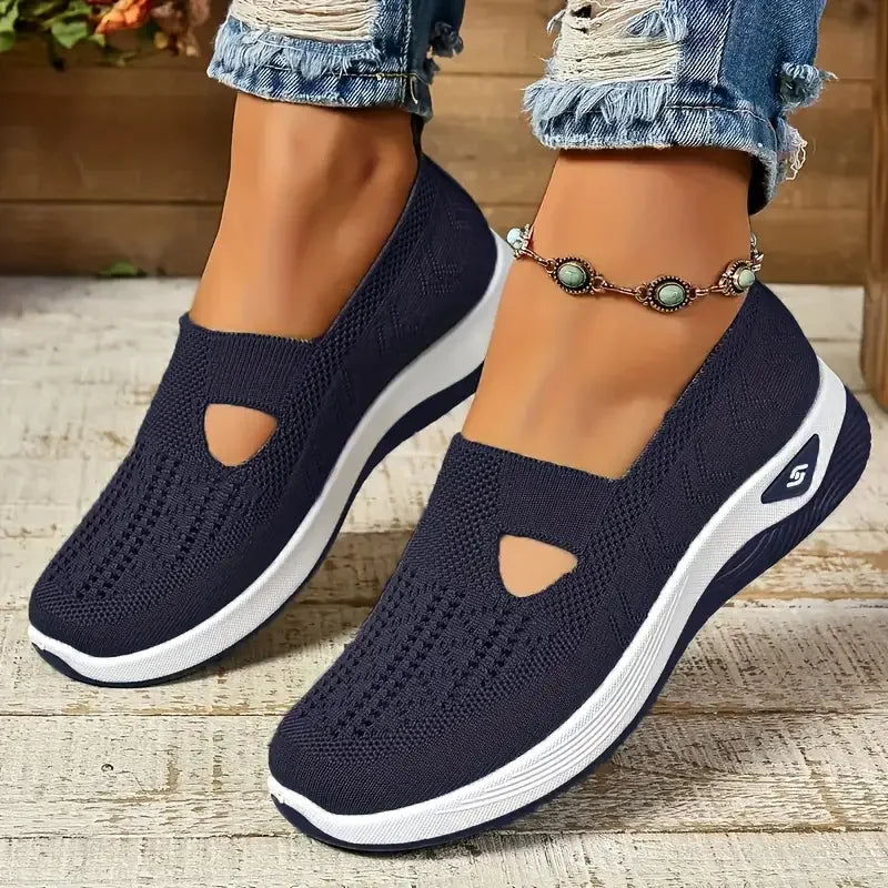Women's Knit Casual Sneakers