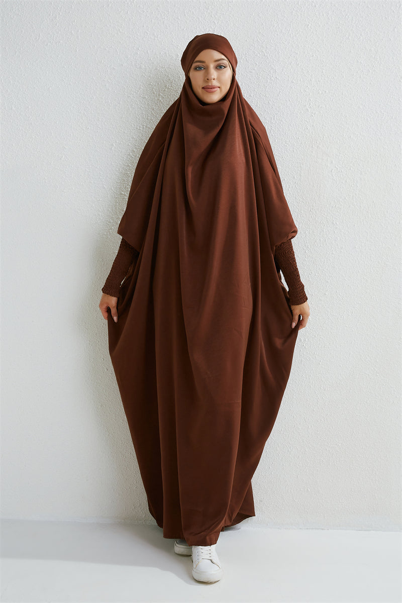 Hooded Prayer Abaya Dress