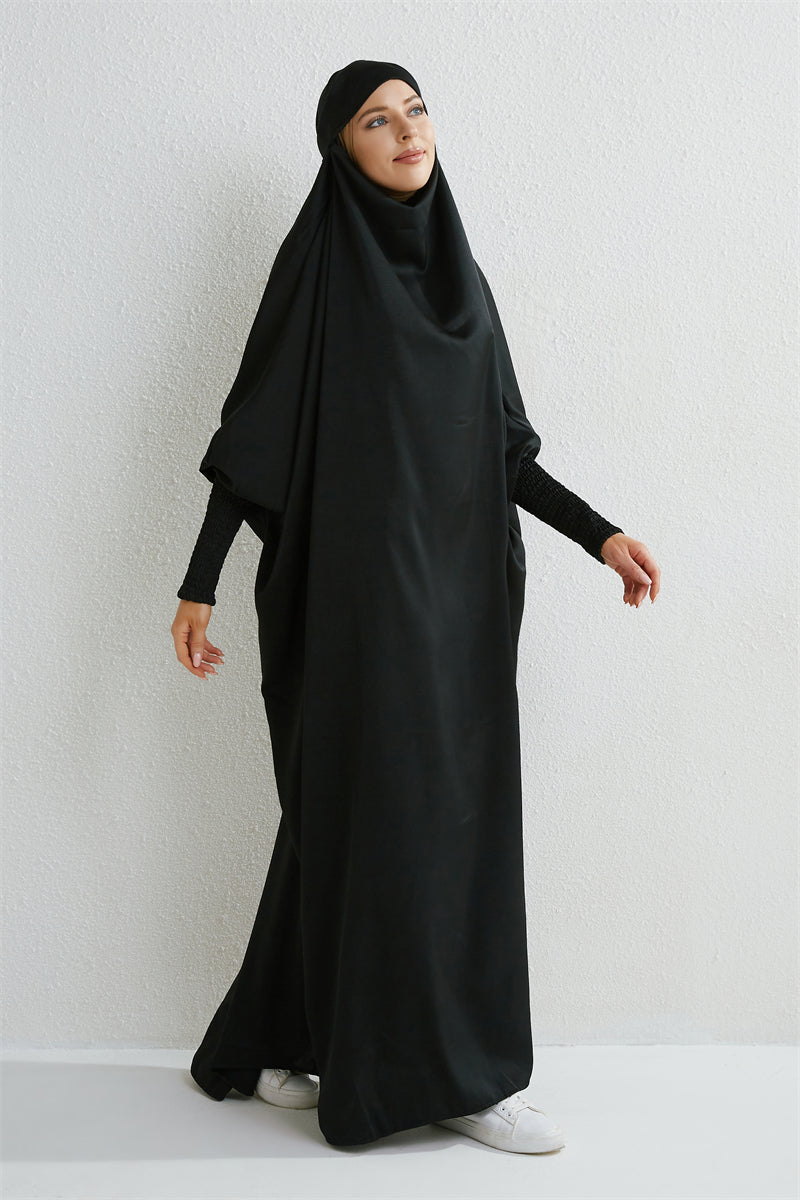 Hooded Prayer Abaya Dress