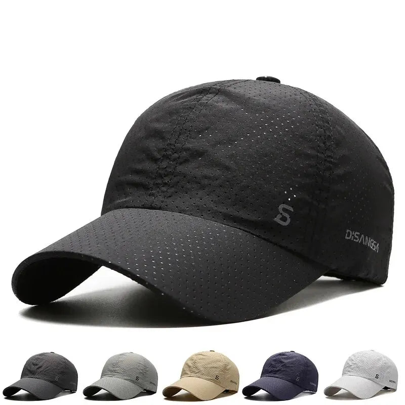 Men's Breathable Running Cap