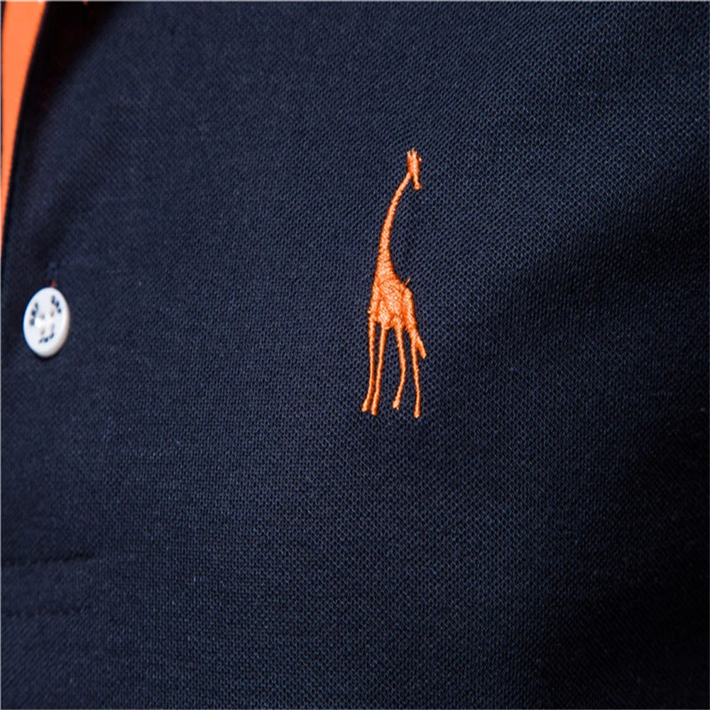 Men's Embroidered Polo Shirt
