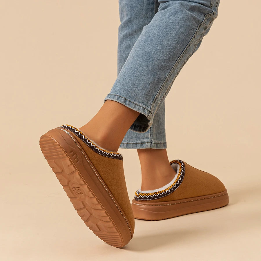 Women's Fuzzy Fur Slippers