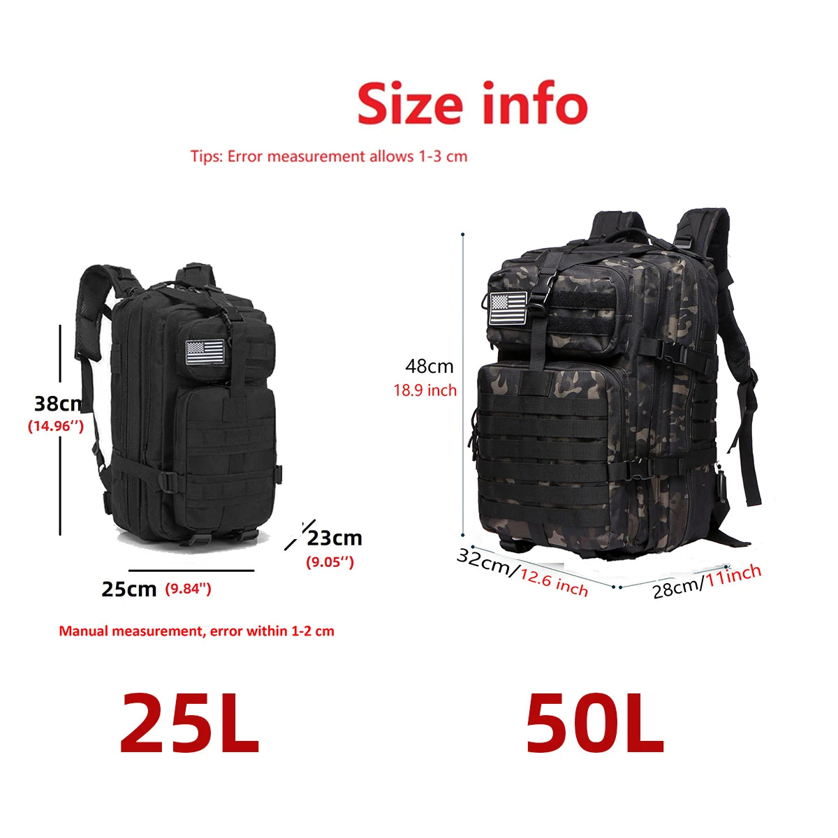 Waterproof Tactical Backpack