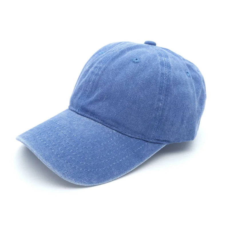 Vintage Washed Dad Cap – Adjustable Baseball Hat | Men & Women