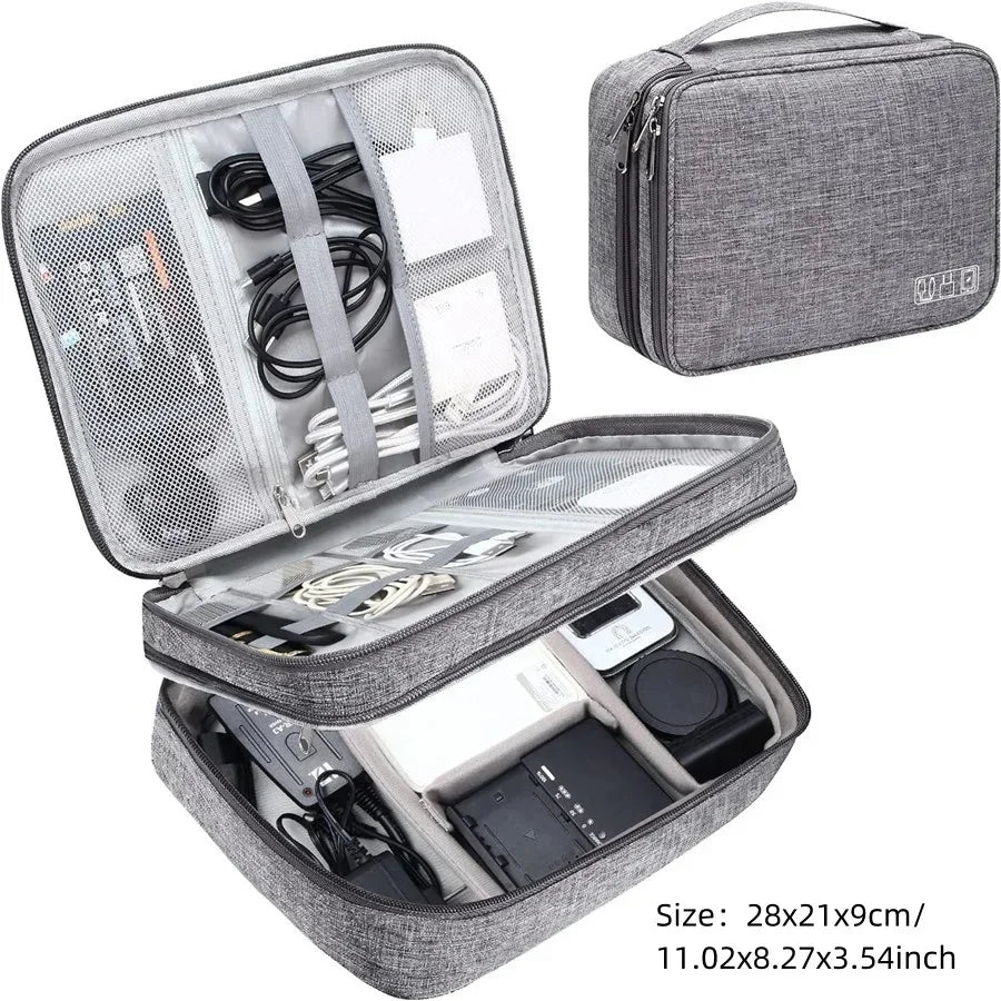 Travel Cable Organizer Bag