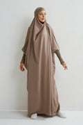 Hooded Prayer Abaya Dress