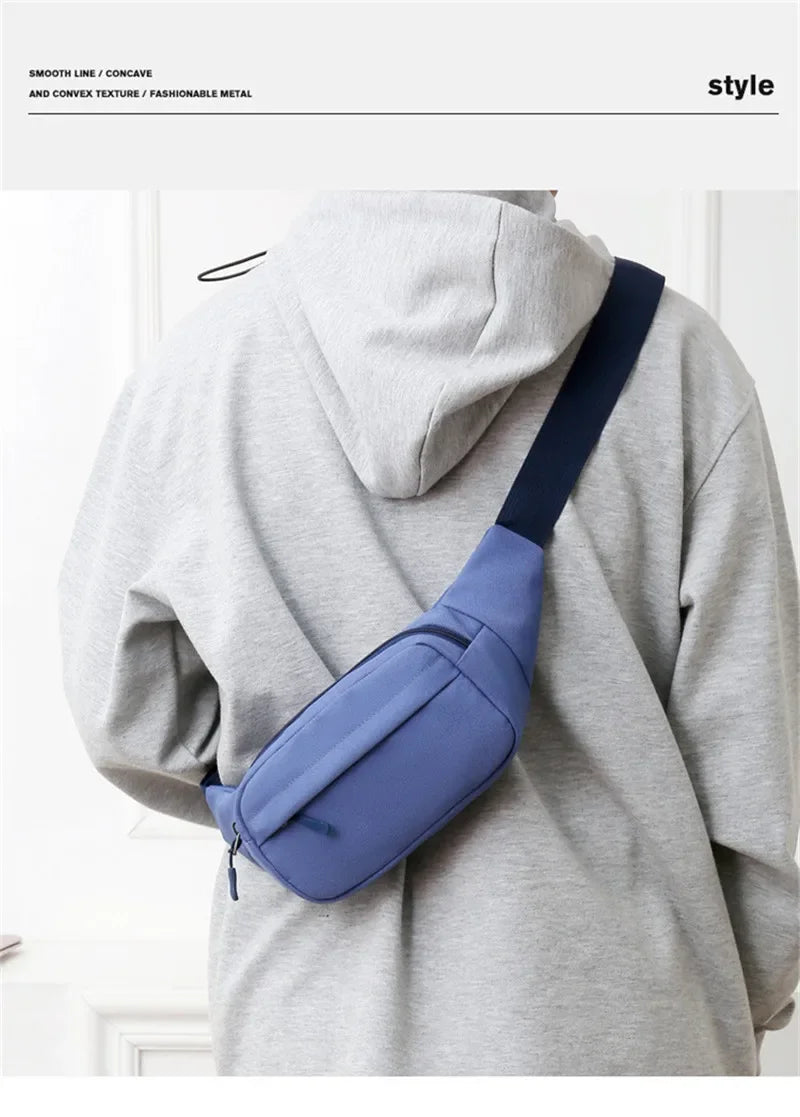 Unisex Canvas Belt Bag