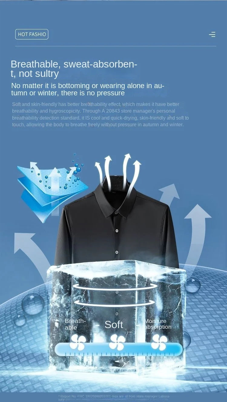 Men's Wrinkle-Free Dress Shirt