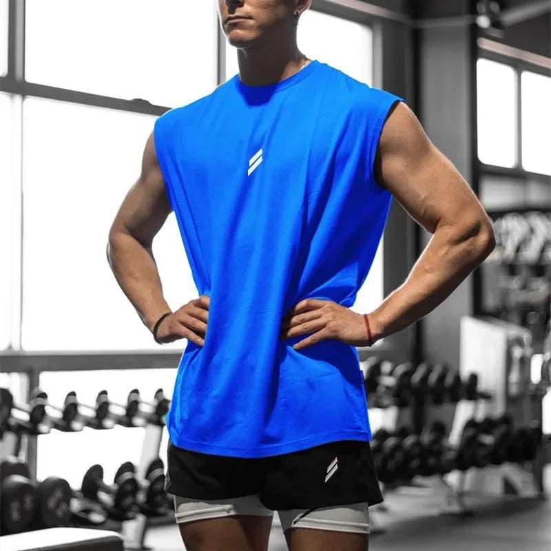 Men's Mesh Sleeveless Gym Vest