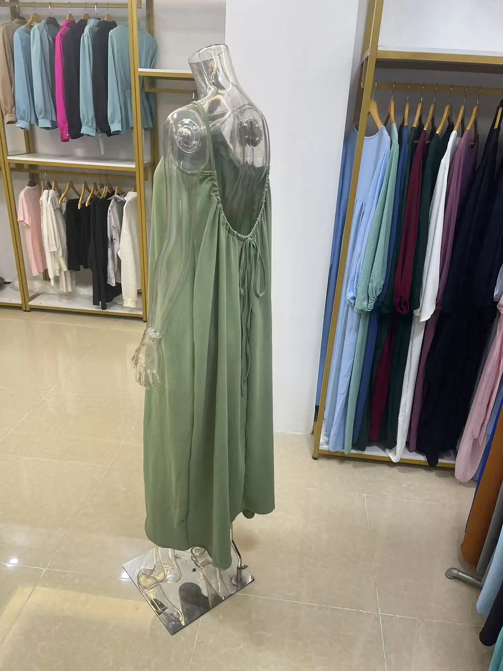 Women's Strapless Maxi Dress