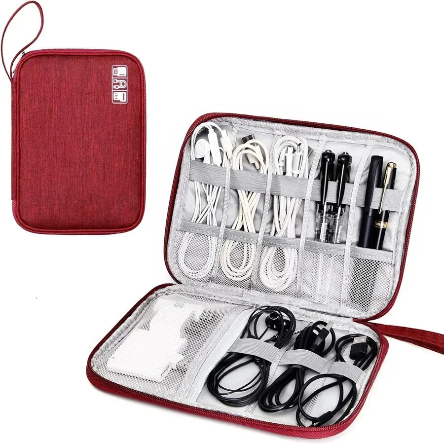 Travel Cable Organizer Bag