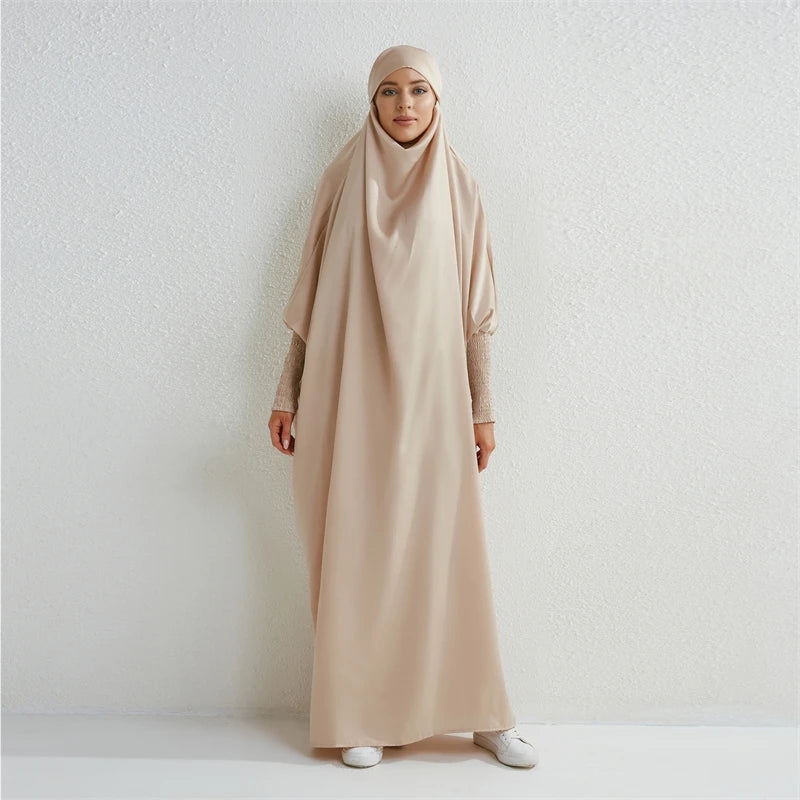 Hooded Prayer Abaya Dress