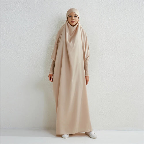 Hooded Prayer Abaya Dress