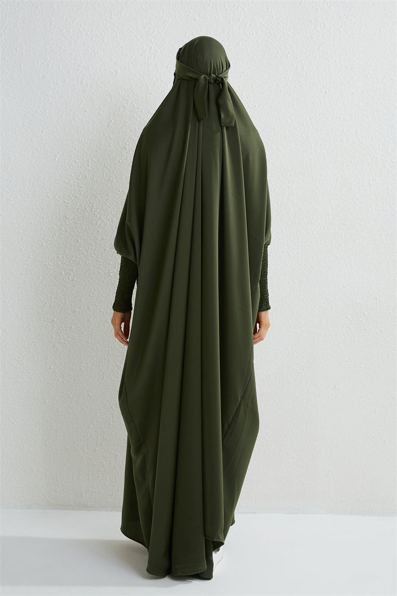 Hooded Prayer Abaya Dress