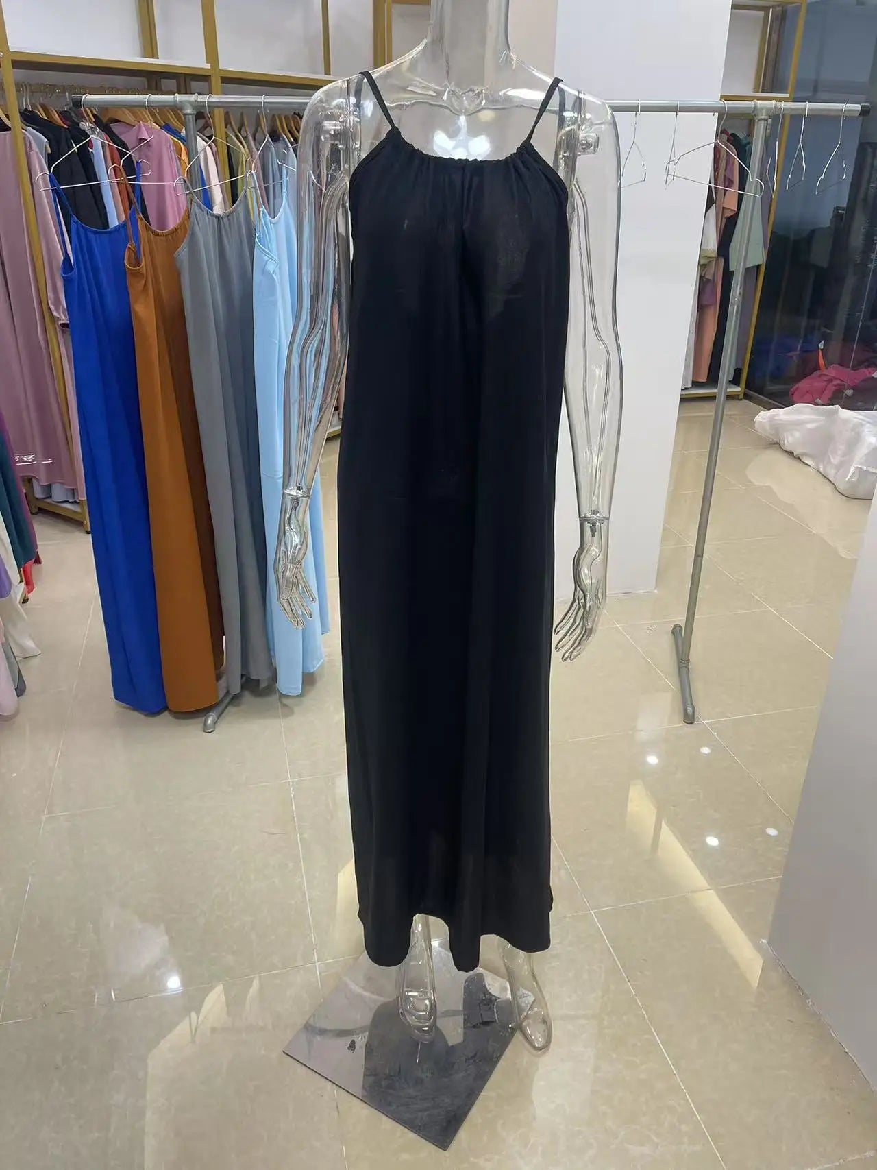 Women's Strapless Maxi Dress