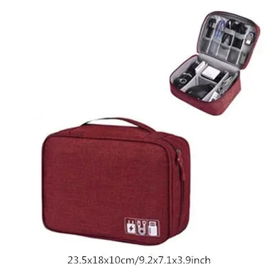 Travel Cable Organizer Bag