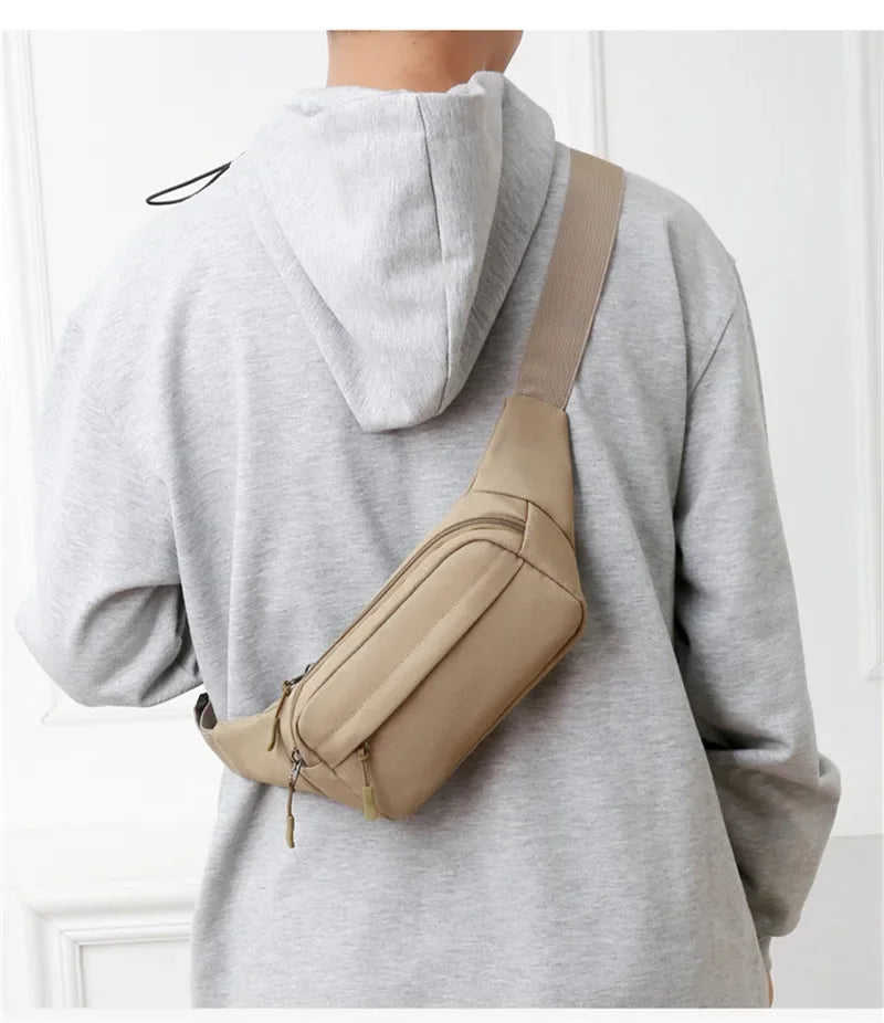 Unisex Canvas Belt Bag