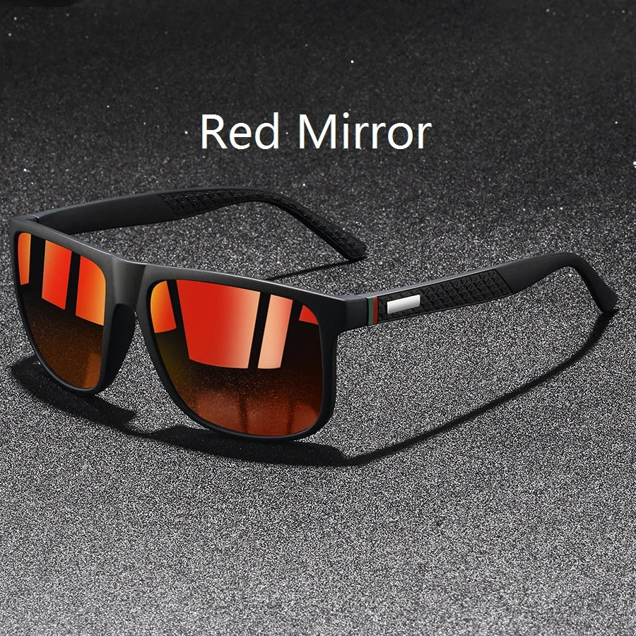 Unisex Striped Sunglasses
