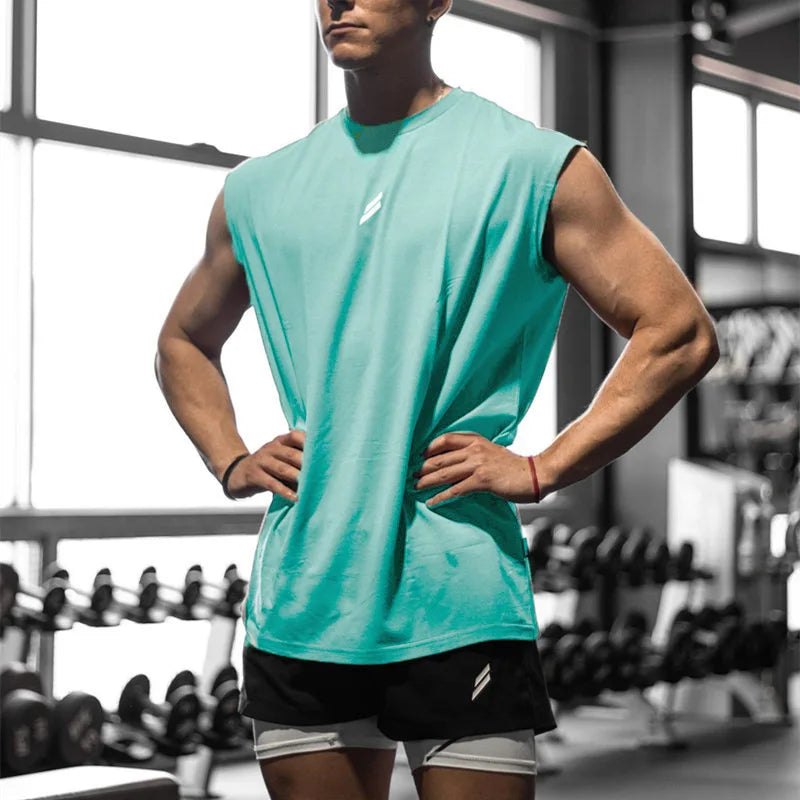 Men's Mesh Sleeveless Gym Vest
