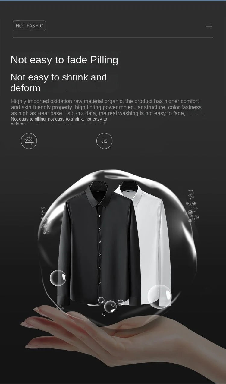 Men's Wrinkle-Free Dress Shirt